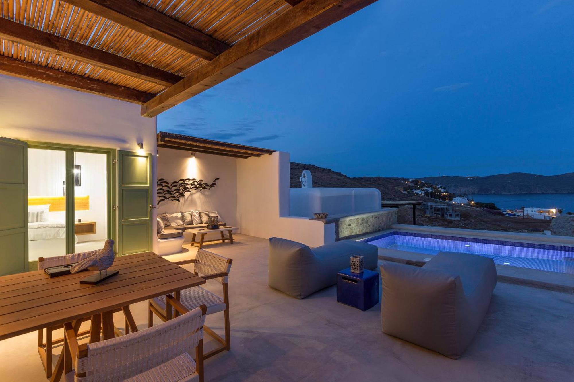 Mykonos Panormos Villas Exterior foto